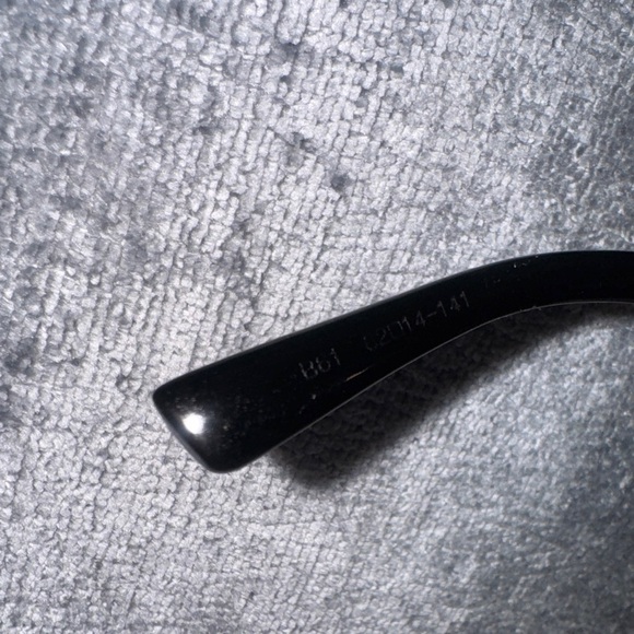 Versace Black and Silver Sunglasses - Picture 6 of 7